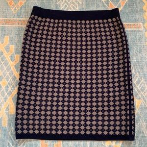 Club Monaco knit mini skirt